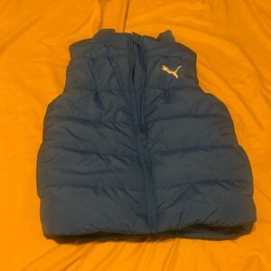 Puma Navy Quilted Vest